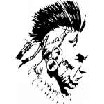 Native American Sticker 116