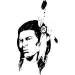 Native American Sticker 64