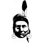 Native American Sticker 75