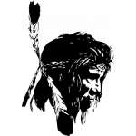Native American Sticker 134