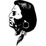 Native American Sticker 77