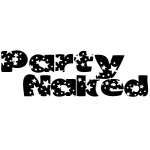 Party Naked Sticker