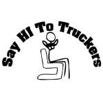 Say hi to Truckers Sticker