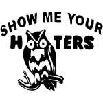 Show me your Hooters Sticker