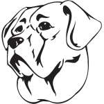 Broholmer Dog Sticker