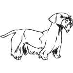 Cesky Terrier Dog Sticker