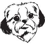 Chinese Imperial Dog Sticker