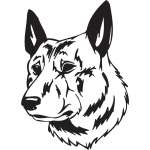 Dutch Shepherd Dog Sticker