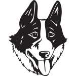 East Siberian Laika Dog Sticker