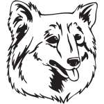 Finnish Spitz Dog Sticker