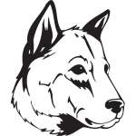 Kintamani Dog Sticker
