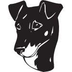 Manchester Terrier Dog Sticker
