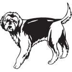 Otterhound Dog Sticker