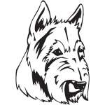 Scottish Terrier Dog Sticker