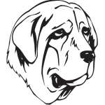 Spanish Mastiff Dog Sticker