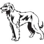 Taigan Dog Sticker