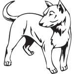 Telomian Dog Sticker