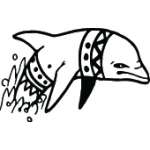 Dolphin Sticker 283