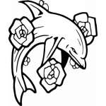 Dolphin Sticker 106