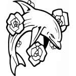 Dolphin Sticker 114