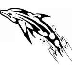 Dolphin Sticker 117