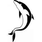 Dolphin Sticker 133