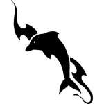 Dolphin Sticker 135