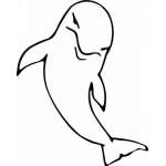 Dolphin Sticker 136