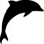 Dolphin Sticker 153