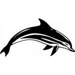 Dolphin Sticker 166
