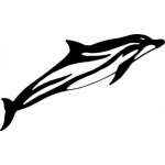 Dolphin Sticker 175