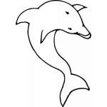 Dolphin Sticker 25