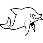 Dolphin Sticker 291