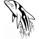 Dolphin Sticker 293