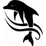 Dolphin Sticker 313