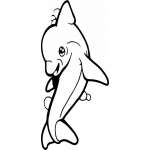 Dolphin Sticker 317