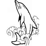Dolphin Sticker 334