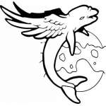 Dolphin Sticker 344