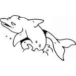 Dolphin Sticker 384