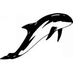 Dolphin Sticker 386