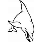 Dolphin Sticker 38