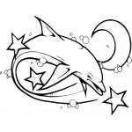Dolphin Sticker 435