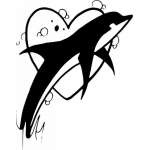 Dolphin Sticker 77