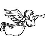 Angel Sticker 1140