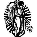 Angel Sticker 1158