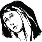 Holy Woman Sticker 1207