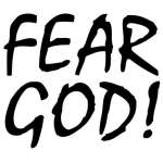 Fear God 2 Sticker