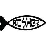 Kosher Fish Sticker 2211