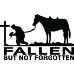 Fallen Not Forgotten Sticker 3156