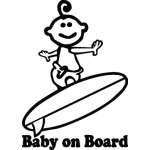 Baby On Board Sticker 3173